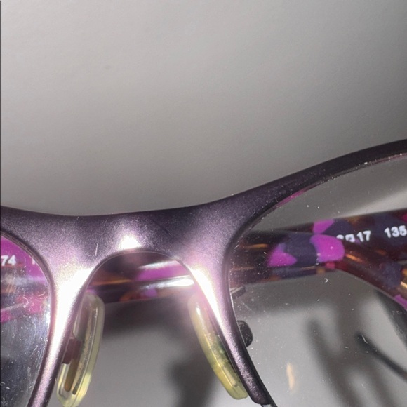 Coach Eyeglasses Frames HC5074 / 9241 (Satin Prpl Gold/Prpl Confetti) 52•17•135 - Picture 15 of 15
